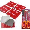 Double Sided Acrylic VHB Pad Tape Heavy Duty 4pcs 3in x 3in