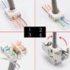 CAT7 STP Shielded Keystone Jack Toolless