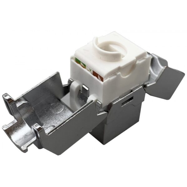 CAT7 STP Shielded Keystone Jack Toolless