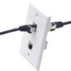 OneLink CAT6 RJ45 Shielded Coupler Keystone Jack
