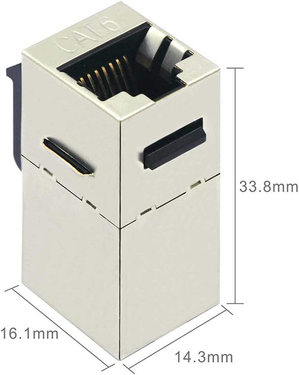 OneLink CAT6 RJ45 Shielded Coupler Keystone Jack
