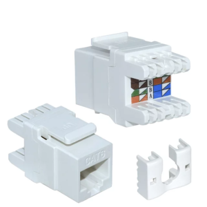 OneLink CAT6 Keystone Jack 180deg 10pc