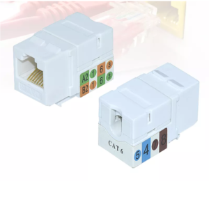 Onelink CAT6 Keystone Jack 90deg 10Pc