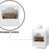 Onelink CAT6 Keystone Jack 90deg 10Pc