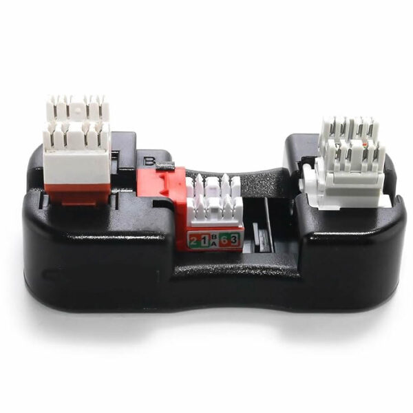 Cat6 Keystone Jack Punch-Down Termination Holder