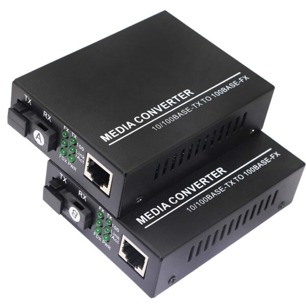 OneLink 10/100 fiber Media Converter 20km