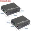OneLink 10/100 fiber Media Converter 20km
