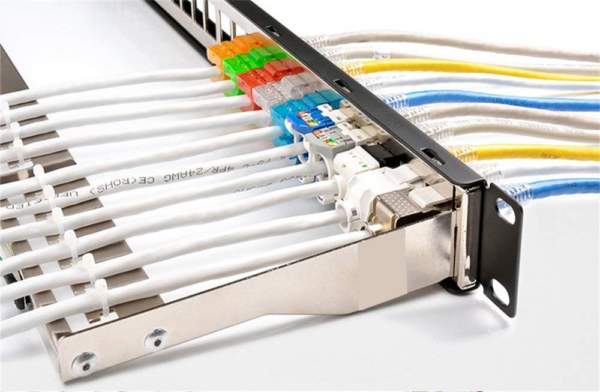 OneLink Cat6 24 Port Patch Panel UTP-Shielded