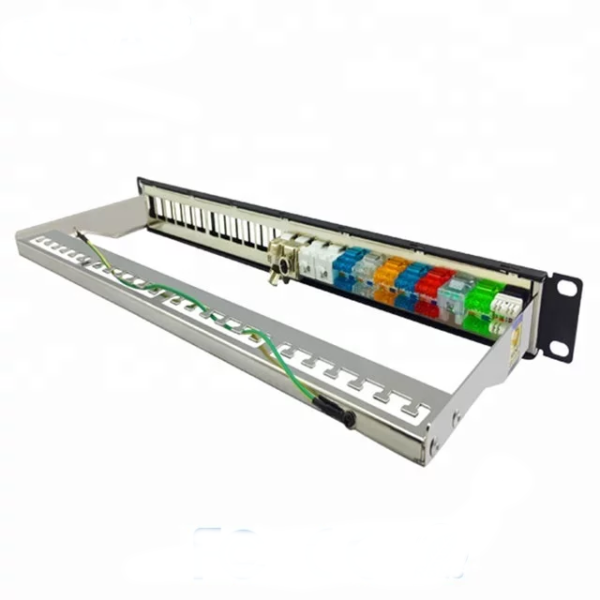 OneLink Cat6 24 Port Patch Panel UTP-Shielded