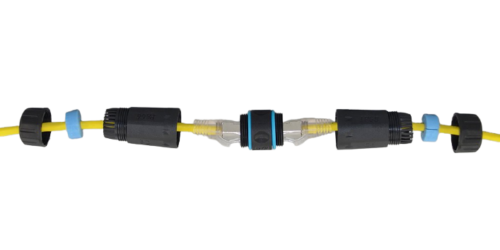 Cat6 RJ45 Waterproof Cable Coupler