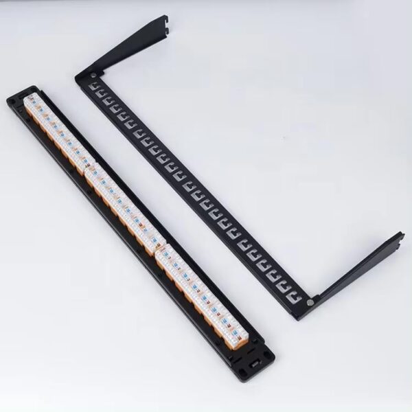 OneLink Cat6 24port Patch Panel Loaded UTP Cat6 Coupler 24pc