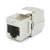 CAT7 STP Shielded Keystone Jack Toolless